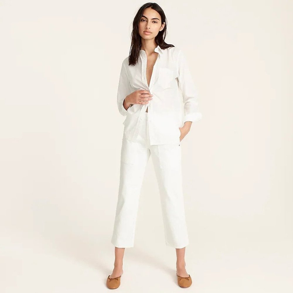 Classic-Fit Crisp Cotton Poplin Shirt